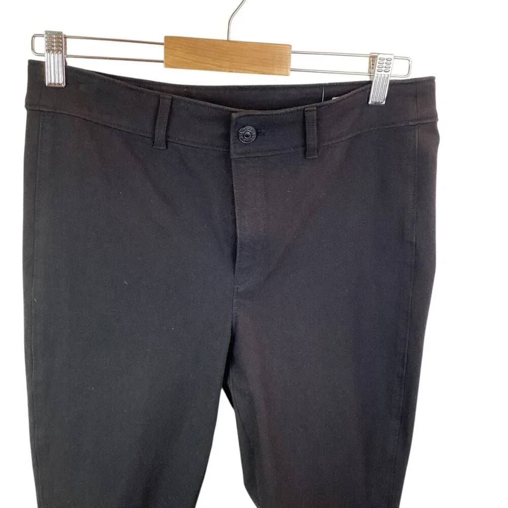 AYR All Year Round Womens 29 Stretch Pants Cotton Blend Black - Picture 5 of 8